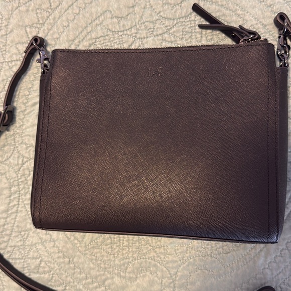 Lo & Sons Pearl in black saffiano - Picture 2 of 8